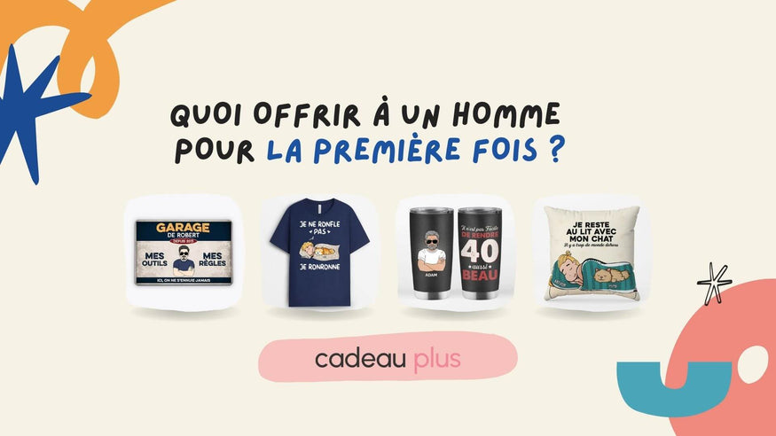 Quoi offrir à un homme pour la première fois