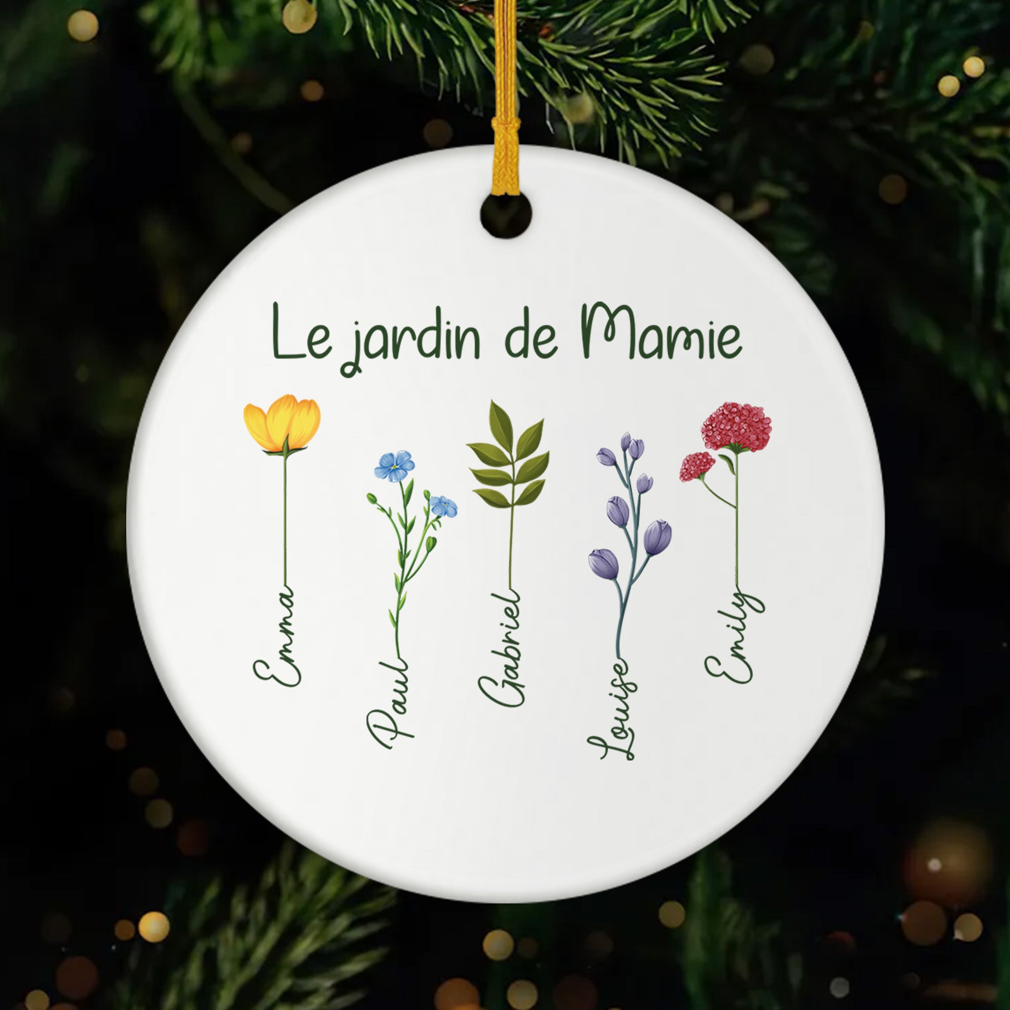 0065OFR1 ornement ceramique personnalise pour mamie le jardin de mamie 0065otl7a_6189d7e8 a336 4f2d a9d0 a52cdd042c00