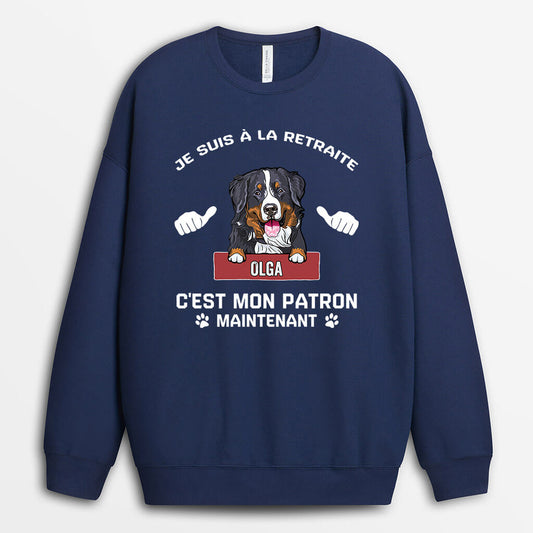 0168w220cFR1 present Personnalise Sweat shirt chien personnes_1