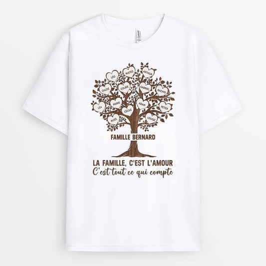 0373AFR1 t shirt la famille lamour personnalise_1