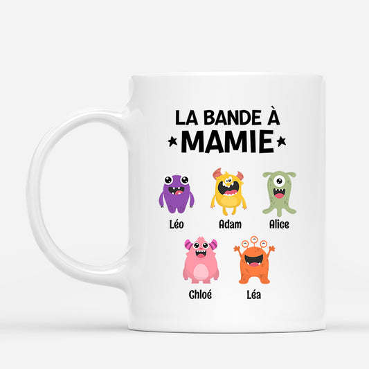 0795MFR1 Cadeau Personnalise Mug Bande Mamie Maman