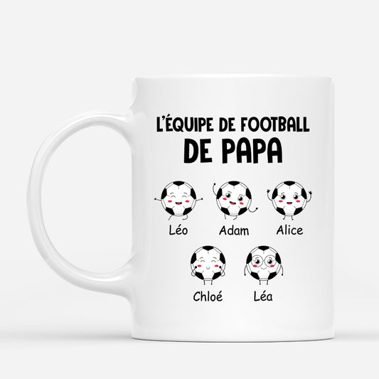 0893MFR1 Cadeau Personnalise Mug Equipe Football Papa Papy_55a16a2f 0eed 4748 84ec ea3a55af4fc0