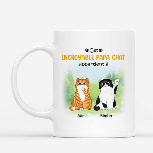 0902AFR1 Cadeau Personnalise Mug Incroyable Chat Amoureux des Chats_702923e6 e7b7 4c5a 8dbd 0e24e8fa24fb