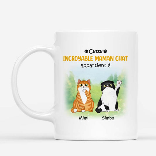 0902AFR1 Cadeau Personnalise Mug Incroyable Chat Amoureux des Chats_7e5962be d56a 4cb0 b964 ef417ae1d5e1