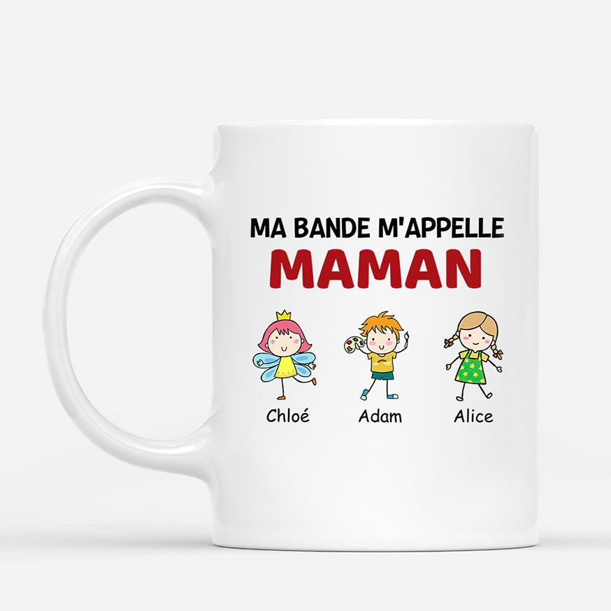 0956MFR1 Cadeau Personnalise Mug Bande Maman Mamie_863acd1e 1a7d 42ad bf0c cf15452753c5