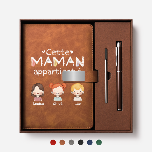 0989MFR1 coffret carnet de note personnalise_ imprime uv la bande a maman mamie 0989mocr8b_1b7b3a9c 4bd1 44fe be7e a8e735950f70