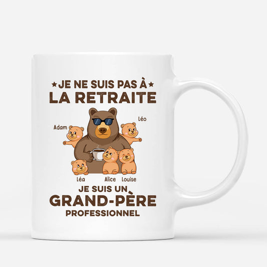 1044MFR1 Cadeau Personnalise Mug Professionnelle Papa Papi