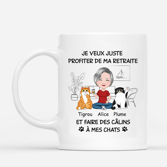 1046MFR1 Cadeau Personnalise Mug Retraite Calins Amoureux des chats_5ab29a76 572e 438f a611 b84ddf47eb5f