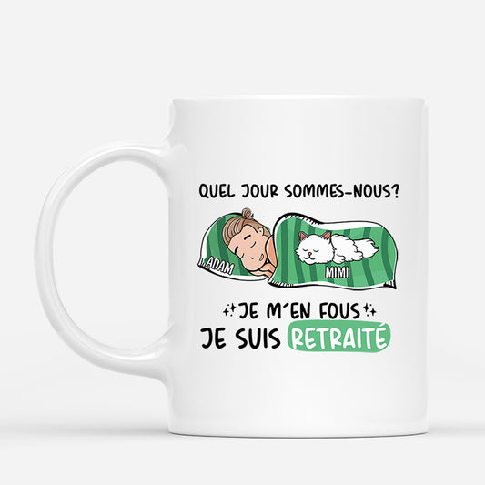 1051MFR1 Cadeau Personnalise Mug Retraite Amoureux des Chats_716b01cd 2ac3 42bf 9324 5657ab6cce2f
