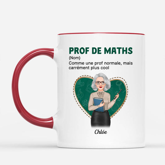 1086MFR2 Cadeau Personnalise Mug Definition Professeur