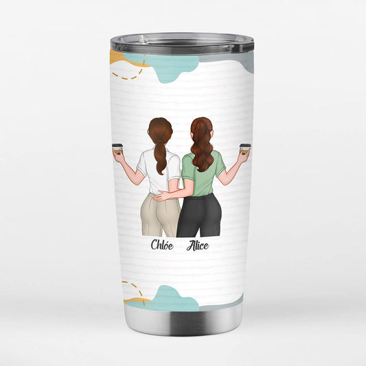 1125TFR2 Cadeau Personnalise Gobelet Hasard Joie Rires Amies Collegues