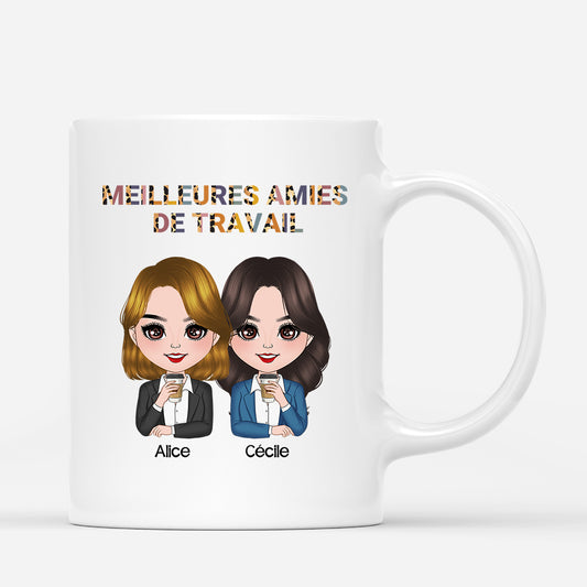 1154MFR2 Cadeau Personnalise Raison Frappe Gens Travail Collegues