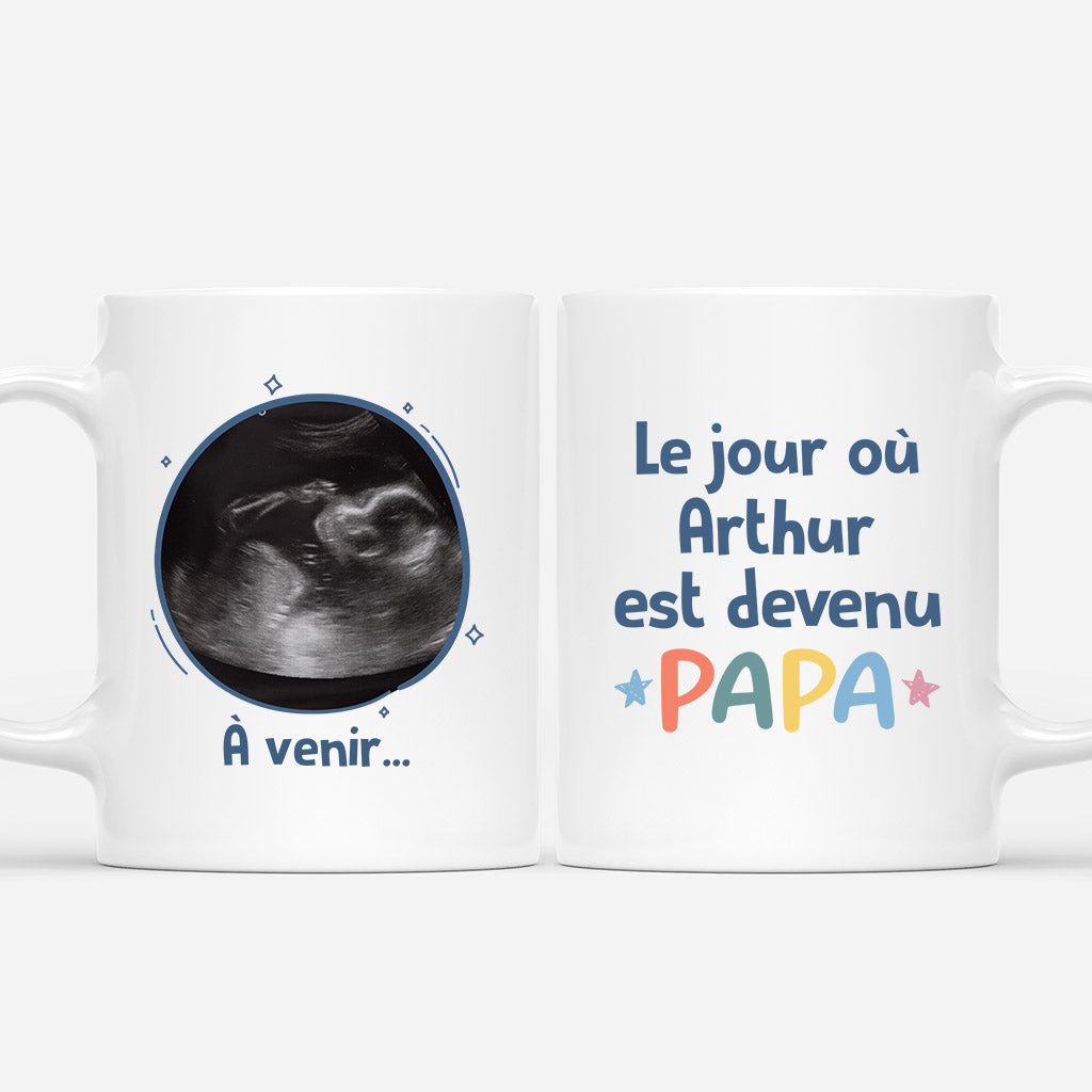 Mug Le Jour Où Tu Es Devenu Mon Papa Personnalisé
