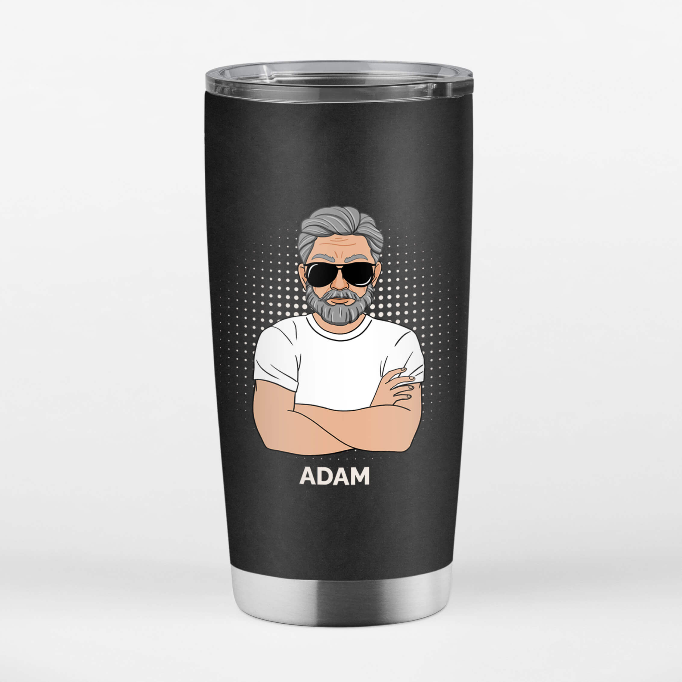 1233TFR2 mug isotherme il nest pas facile de rendre 60 aussi beau personnalise