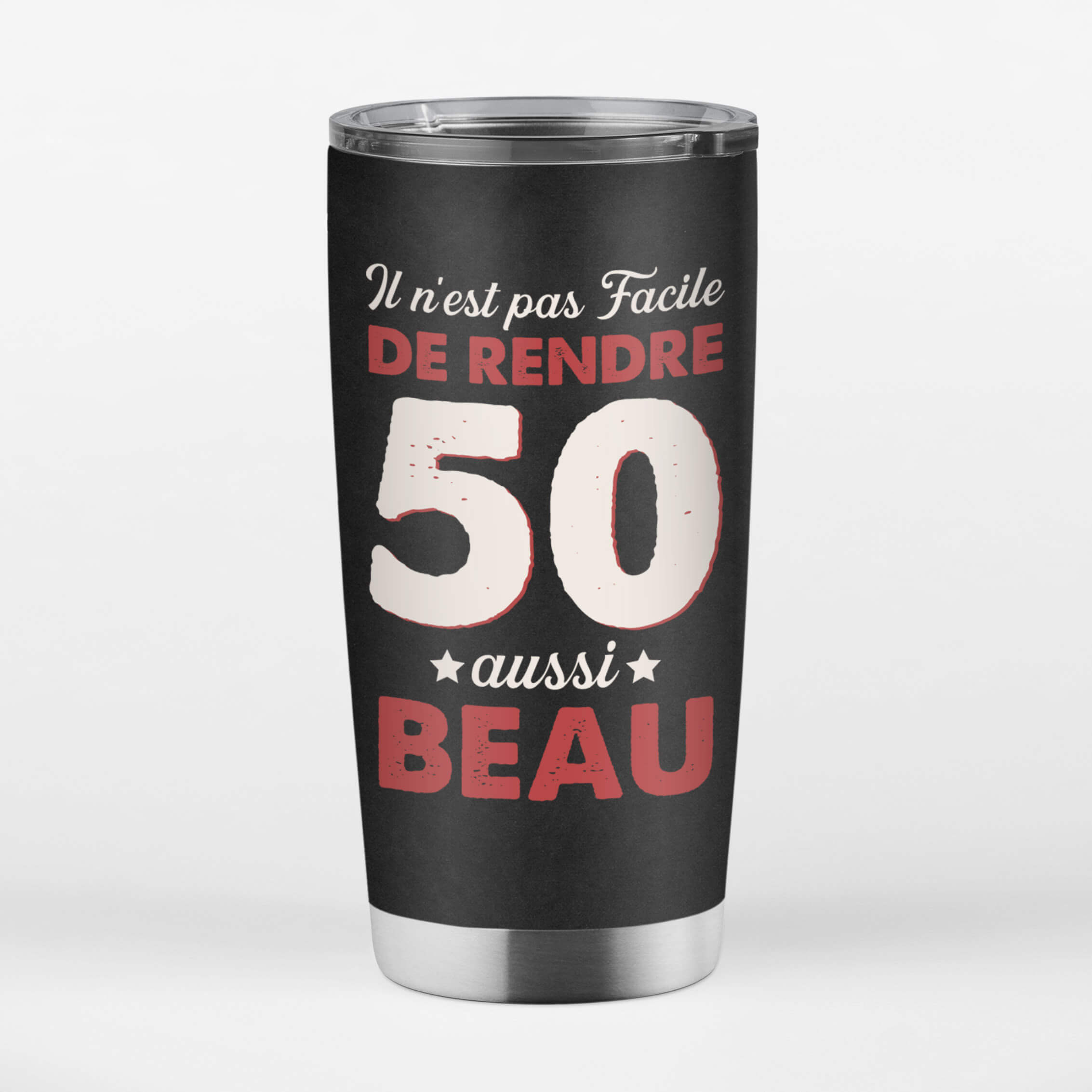 1233TFR3 mug isotherme il nest pas facile de rendre 60 aussi beau personnalise