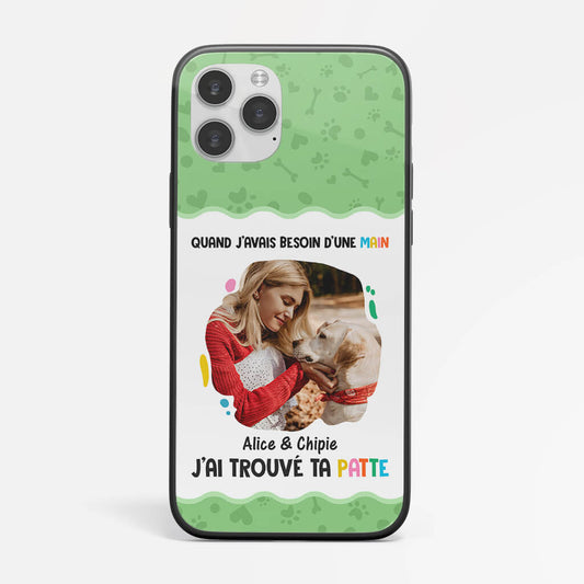 1267FFR2 coque de telephone iphone 14 jai trouve ta patte personnalisee