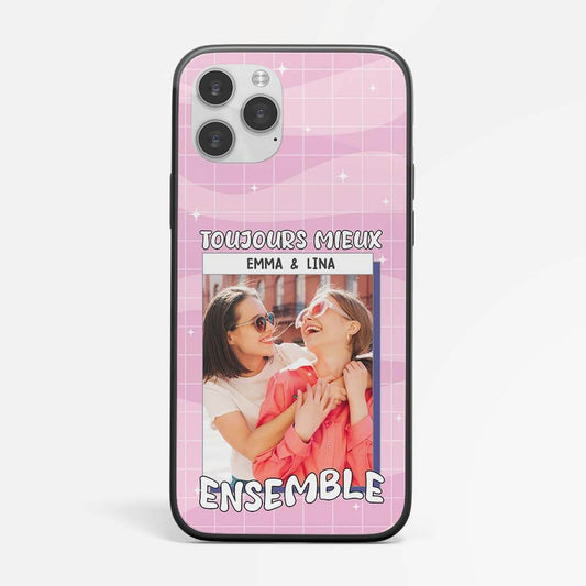 1275FFR2 coque de telephone toujours mieux ensemble personnalisee