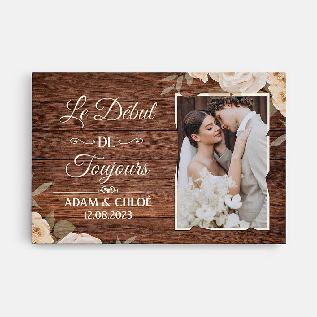 Toile Personnalisée - D'abord Maman, Maintenant Mamie - Cadeau Plus Toile Personnalisée - D'abord Maman, Maintenant Mamie - Cadeau Plus