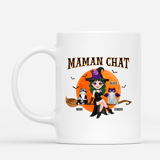 1310MFR1 mug maman chat sorciere avec son balai personnalise_4c606759 821e 4507 b0b6 ee10c63cae92