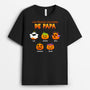 1318AFR1 t shirt la petite citrouille de papa personnalise