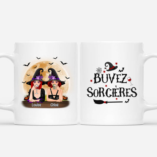 1327MFR1 mug buvez sorcieres personnalise