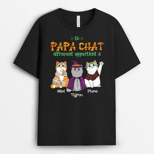 1352AFR1 t shirt cette maman chat ce papa chat effrayant appartient personnalise_6338f8cd 2e60 465b bc4f 8c9186ee2e74
