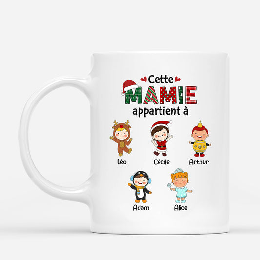 1366MFR1 mug cette mamie appartient a version noel personnalise_6535f961 f07f 46f1 83cc 51e3e96613bf