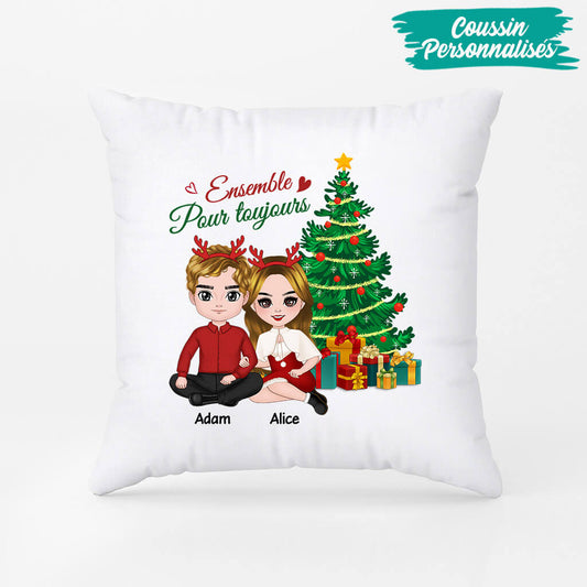 1429PFR2 coussin ensemble pour toujours personnalise