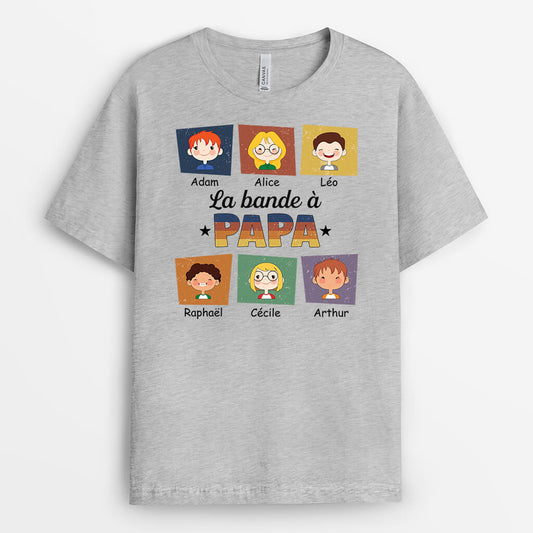1439AFR2 t shirt la bande de papy personnalise