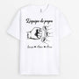 1461AFR1 t shirt lequipe de papa personnalise