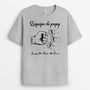 1461AFR2 t shirt lequipe de papa personnalise