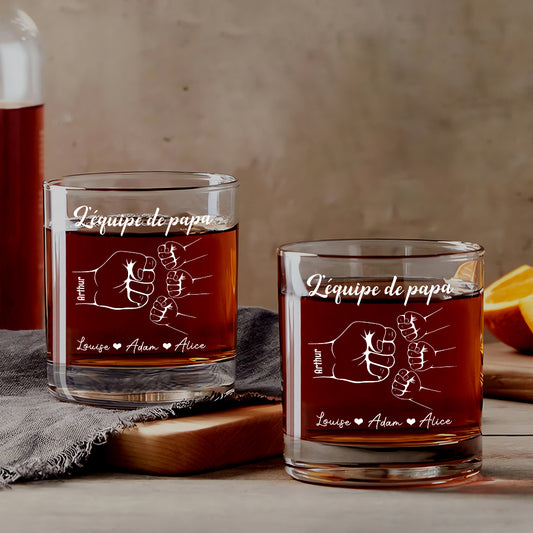 1461IFR1 verre a whisky personnalise lequipe de papa simple 1461i8m8b