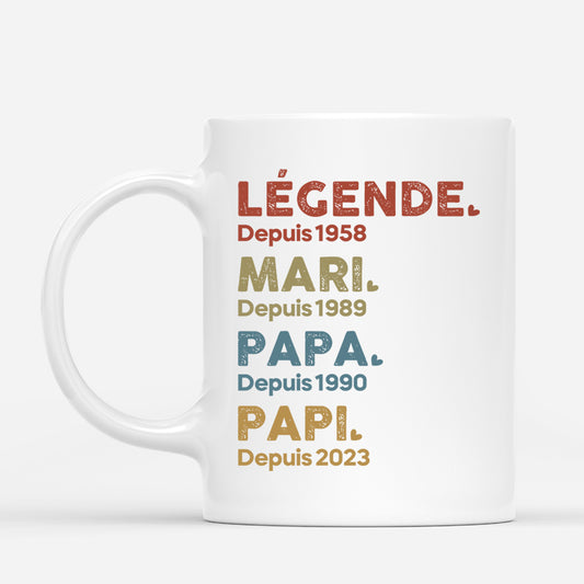 1503MFR1 mug legende mari papa papy depuis personnalise_3830ea00 8df4 4a68 8f4d 53c801b8eb15