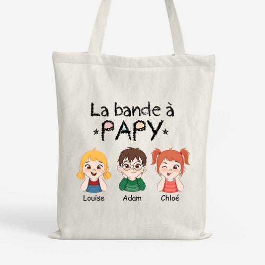 1527BFR1 tote bag la bande a papa personnalise