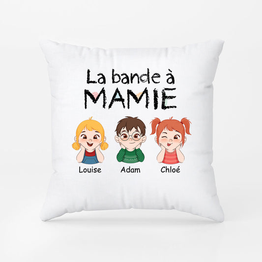1527PFR2 coussin la bande a maman personnalise