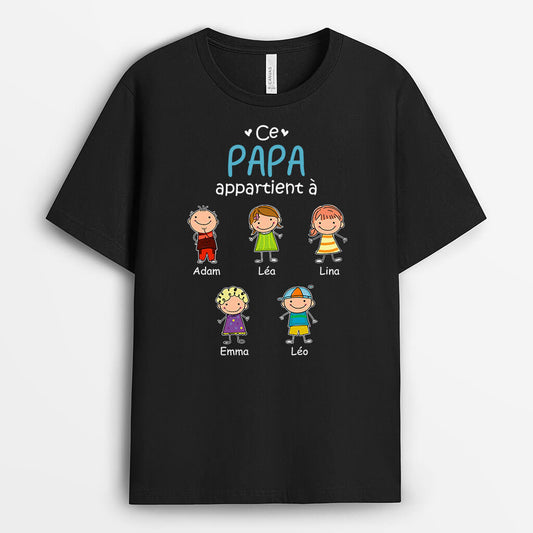 1551AFR1 t shirt ce papa papy appartient a version mingonne personnalise_8241d429 9856 440f 86de 3316866e8c7c