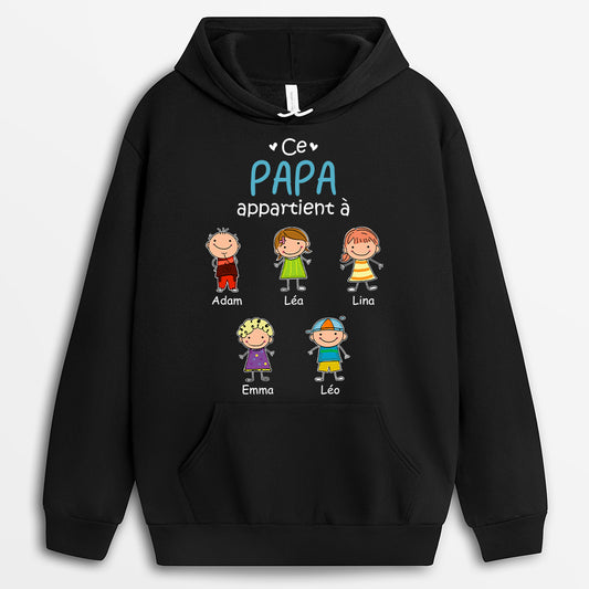 1551AFR1 t shirt ce papa papy appartient a version mingonne personnalise_ac98e58e 5ba1 4915 a968 3c4fc7057ba6