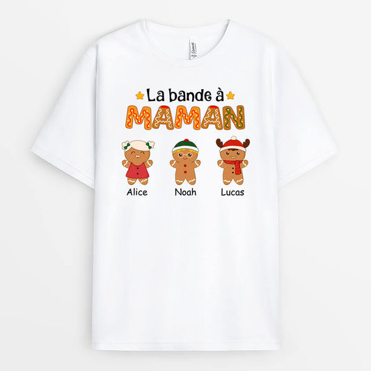 1619AFR1 t shirt la bande de mamie personnalise