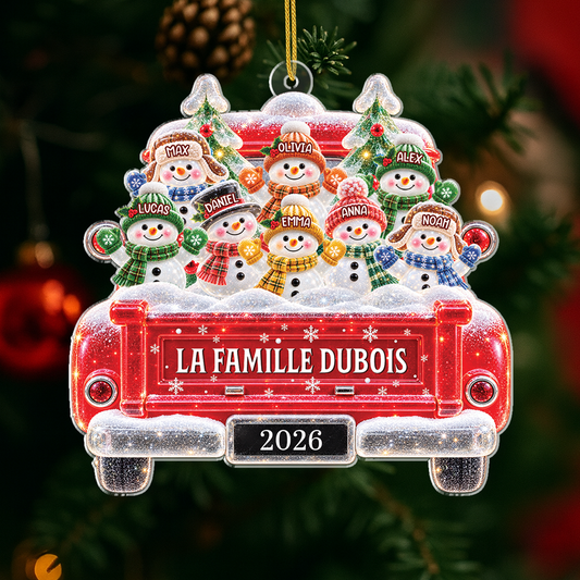 16487ON ProAcrylicOrnament CouFR RnDNone IdeNgoc NicFamily