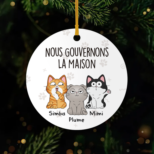 1662OFR1 ornement ceramique personnalise on fait la loi a la maison 1662o3n8d