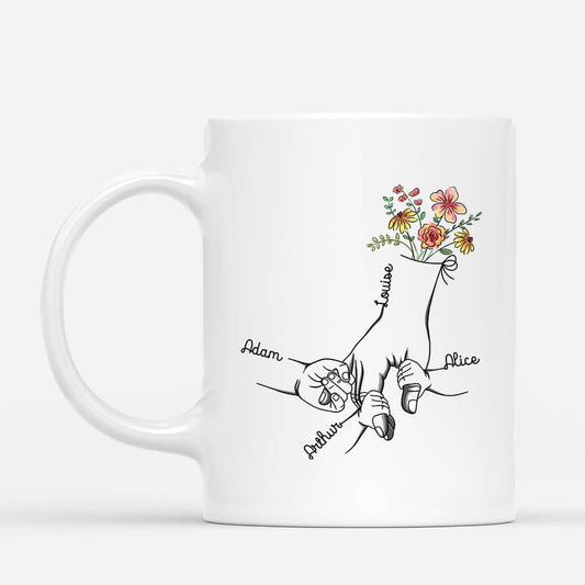 1672AFR1 mug tenir la main de maman mamie personnalise_cbbb0c56 454c 4b31 83c5 79ddee375725