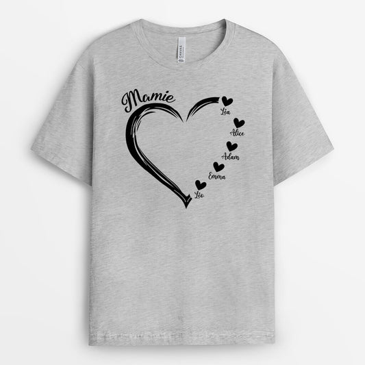 1686AFR1 t shirt mamie personnalise