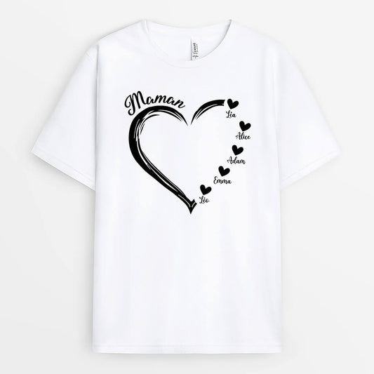 1686AFR2 t shirt mamie personnalise