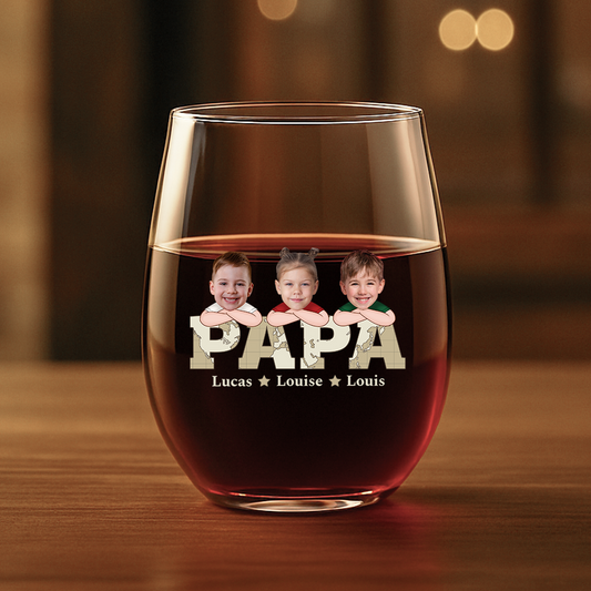 1717IFR1 verre a vin sans pied personnalise pour papa photos des enfants 1717ikh8b