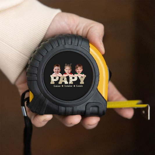 1717OFR2 metre ruban personnalisable pour papa photos des enfants 1717okhb