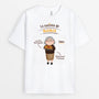 1891AFR1 t shirt la cuisine de maman personnalise