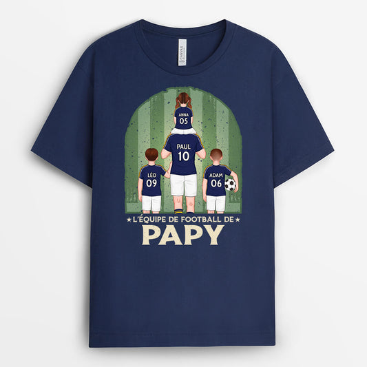 2060AFR2 t shirt lequipe de football de papa personnalise