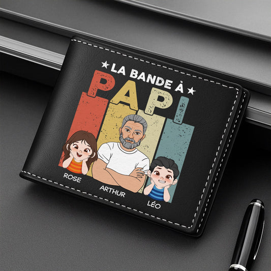 2101JFR2 portefeuille en cuir personnalise homme papa cool vintage 2101jkm8b