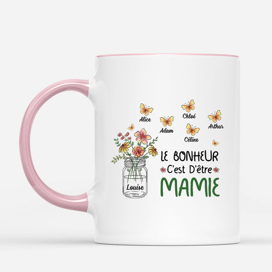 2151MFR2 mug personnalise mamie le bonheur cest detre mamie 2151m6i0a