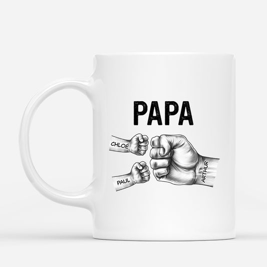 2188MFR1 mug papa bosses de poing monochrome personnalise_00e81eb1 d703 4bc6 a4f5 3a8f2dfcbc82